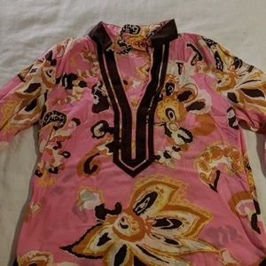 Tory Burch light cotton tunic